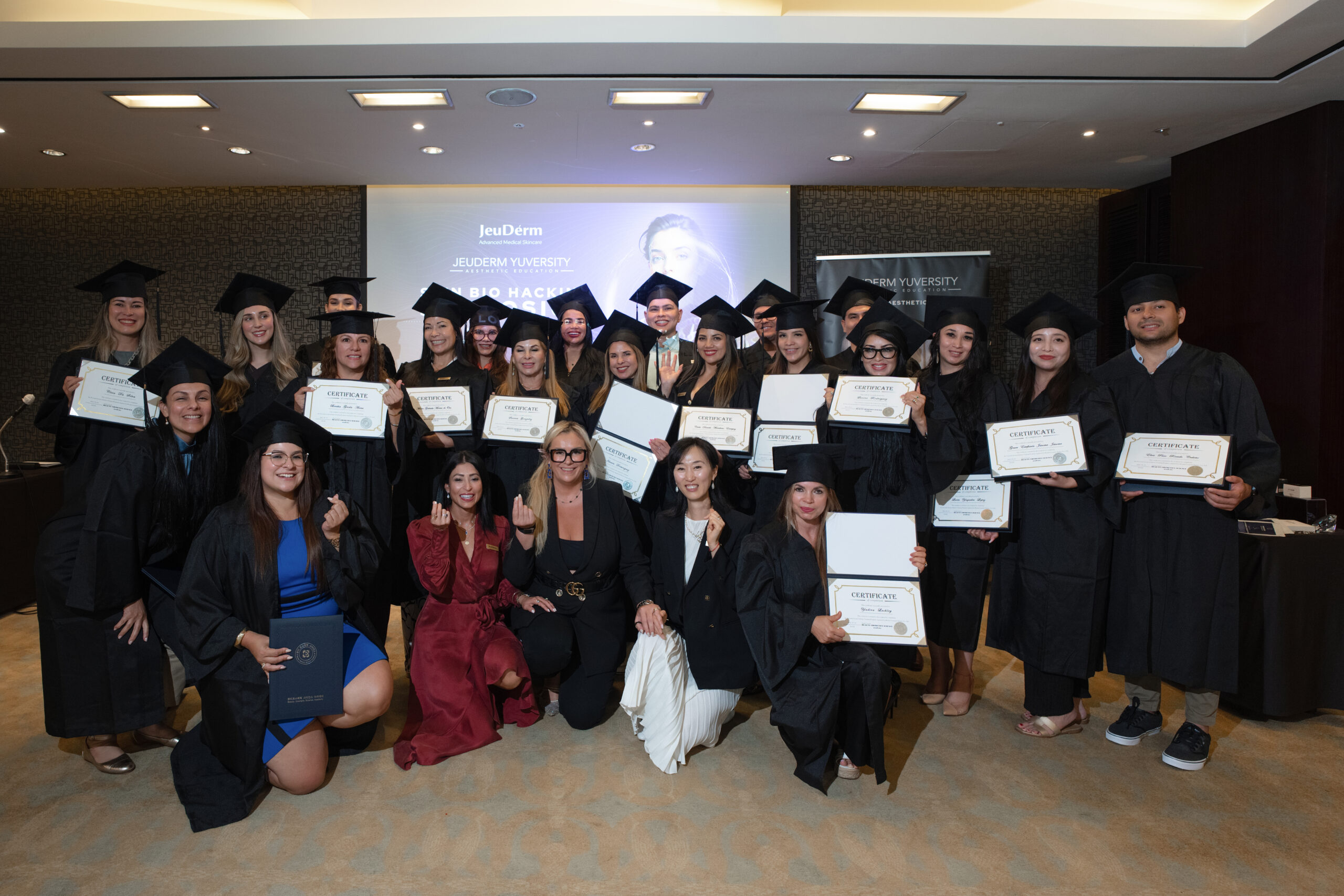 Jeuderm Yuversity training