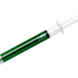 GREEN SYRINGE PEN